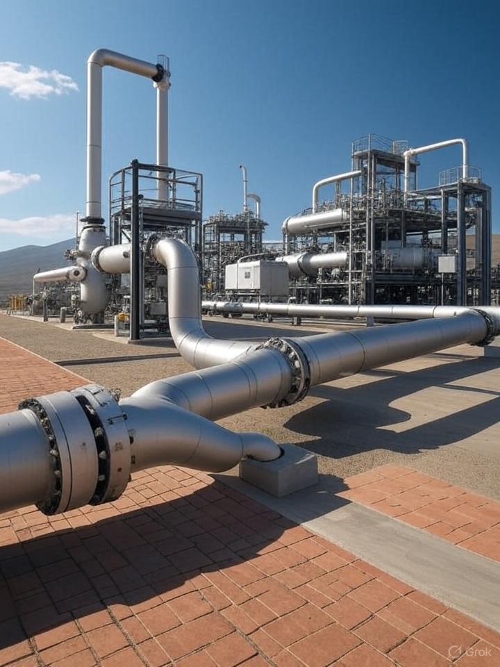 Gas Processing Plant & Gas Pipeline